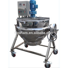 200L tilting stainless steel food grade jacketed meat kettle,cooking pot